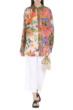 Carica l'immagine nel visualizzatore di Gallery, Camicia Tropicana in cotone stampato
