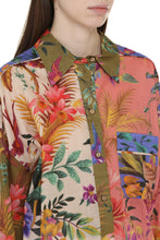 Carica l'immagine nel visualizzatore di Gallery, Camicia Tropicana in cotone stampato
