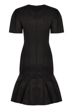 Carica l'immagine nel visualizzatore di Gallery, Abito peplum in lana vergine
