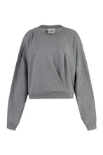 Load image into Gallery viewer, Paulia Cotton crew-neck sweatshirt
