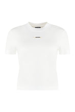 Carica l'immagine nel visualizzatore di Gallery, T-shirt girocollo Gros Grain in cotone
