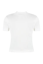 Carica l'immagine nel visualizzatore di Gallery, T-shirt girocollo Gros Grain in cotone
