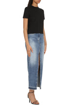 Carica l'immagine nel visualizzatore di Gallery, T-shirt girocollo Gros Grain in cotone
