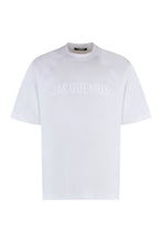 Carica l'immagine nel visualizzatore di Gallery, T-shirt girocollo Typo in cotone
