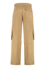 Load image into Gallery viewer, Cotton linen cargo-trousers
