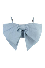 Carica l'immagine nel visualizzatore di Gallery, Crop top in denim
