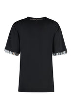Load image into Gallery viewer, Viscose crew-neck T-shirt
