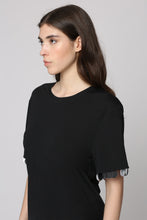 Load image into Gallery viewer, Viscose crew-neck T-shirt
