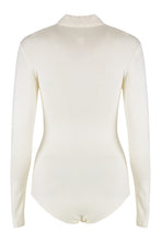 Carica l'immagine nel visualizzatore di Gallery, Body polo in tricot a maniche lunghe
