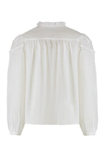 Carica l'immagine nel visualizzatore di Gallery, Blusa in cotone arricciato Christa
