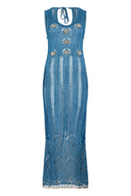Load image into Gallery viewer, Midi dress crochet
