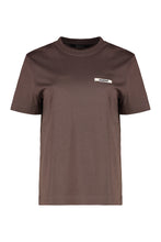 Carica l'immagine nel visualizzatore di Gallery, T-shirt girocollo Gros Grain in cotone
