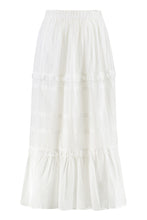 Load image into Gallery viewer, Diya cotton midi skirt
