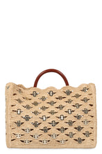 Load image into Gallery viewer, Raffia tote bag
