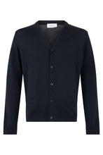 Load image into Gallery viewer, Cardigan in wool with buttons
