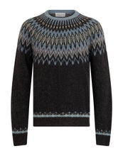 Carica l'immagine nel visualizzatore di Gallery, Maglione Girocollo con motivo jacquard
