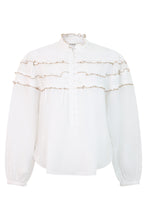 Carica l'immagine nel visualizzatore di Gallery, Camicia con volants
