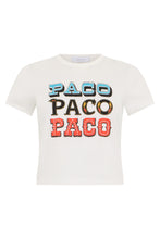 Carica l'immagine nel visualizzatore di Gallery, T-shirt con grafica "PACO"
