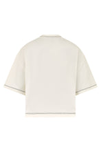Carica l'immagine nel visualizzatore di Gallery, T-shirt oversize con Logo Ricamato
