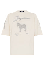 Carica l'immagine nel visualizzatore di Gallery, T-shirt In Cotone Jacquard
