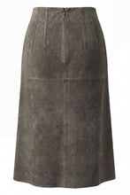 Load image into Gallery viewer, Lambskin dress with buttons
