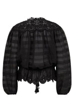 Carica l'immagine nel visualizzatore di Gallery, Blusa in cotone a maniche lunghe

