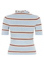 Carica l'immagine nel visualizzatore di Gallery, T-Shirt a Costine con catena
