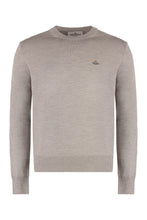 Carica l'immagine nel visualizzatore di Gallery, Pullover girocollo in lana vergine
