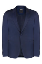 Load image into Gallery viewer, Wool blend two-piece suit
