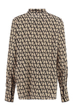 Carica l'immagine nel visualizzatore di Gallery, Camicia in seta stampata
