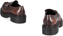 Carica l'immagine nel visualizzatore di Gallery, Mocassini Double Chocolate in pelle
