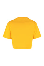 Carica l'immagine nel visualizzatore di Gallery, T-shirt crop con logo
