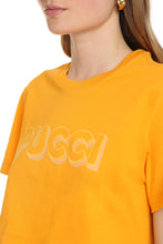 Carica l'immagine nel visualizzatore di Gallery, T-shirt crop con logo
