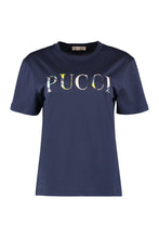 Carica l'immagine nel visualizzatore di Gallery, T-shirt in cotone con logo
