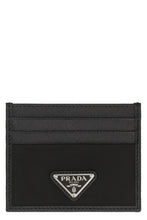 Load image into Gallery viewer, Logo detail leather card holder
