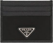 Load image into Gallery viewer, Logo detail leather card holder
