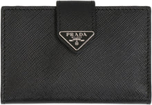 Carica l'immagine nel visualizzatore di Gallery, Portacarte in pelle con logo
