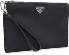 Load image into Gallery viewer, Re-Nylon pouch-bag with logo
