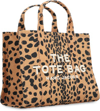 Load image into Gallery viewer, The Cheetah Medium Tote Bag canvas
