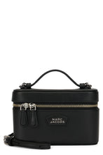 Load image into Gallery viewer, The Everyday Vanity Bag in black leather
