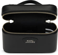 Load image into Gallery viewer, The Everyday Vanity Bag in black leather
