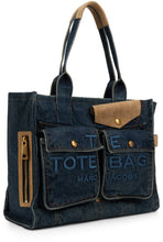 Load image into Gallery viewer, Jeans pocket tote bag
