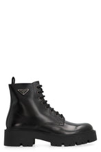 Load image into Gallery viewer, Leather lace-up boots
