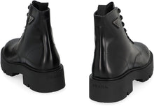 Load image into Gallery viewer, Leather lace-up boots
