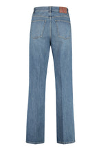 Carica l'immagine nel visualizzatore di Gallery, Jeans straight leg a 5 tasche
