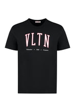 Load image into Gallery viewer, Cotton crew-neck T-shirt
