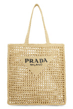 Load image into Gallery viewer, Raffia tote bag
