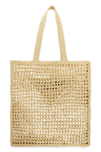 Load image into Gallery viewer, Raffia tote bag
