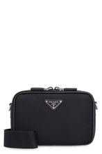 Carica l'immagine nel visualizzatore di Gallery, Messenger bag Prada Brique in pelle e nylon
