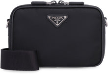 Carica l'immagine nel visualizzatore di Gallery, Messenger bag Prada Brique in pelle e nylon
